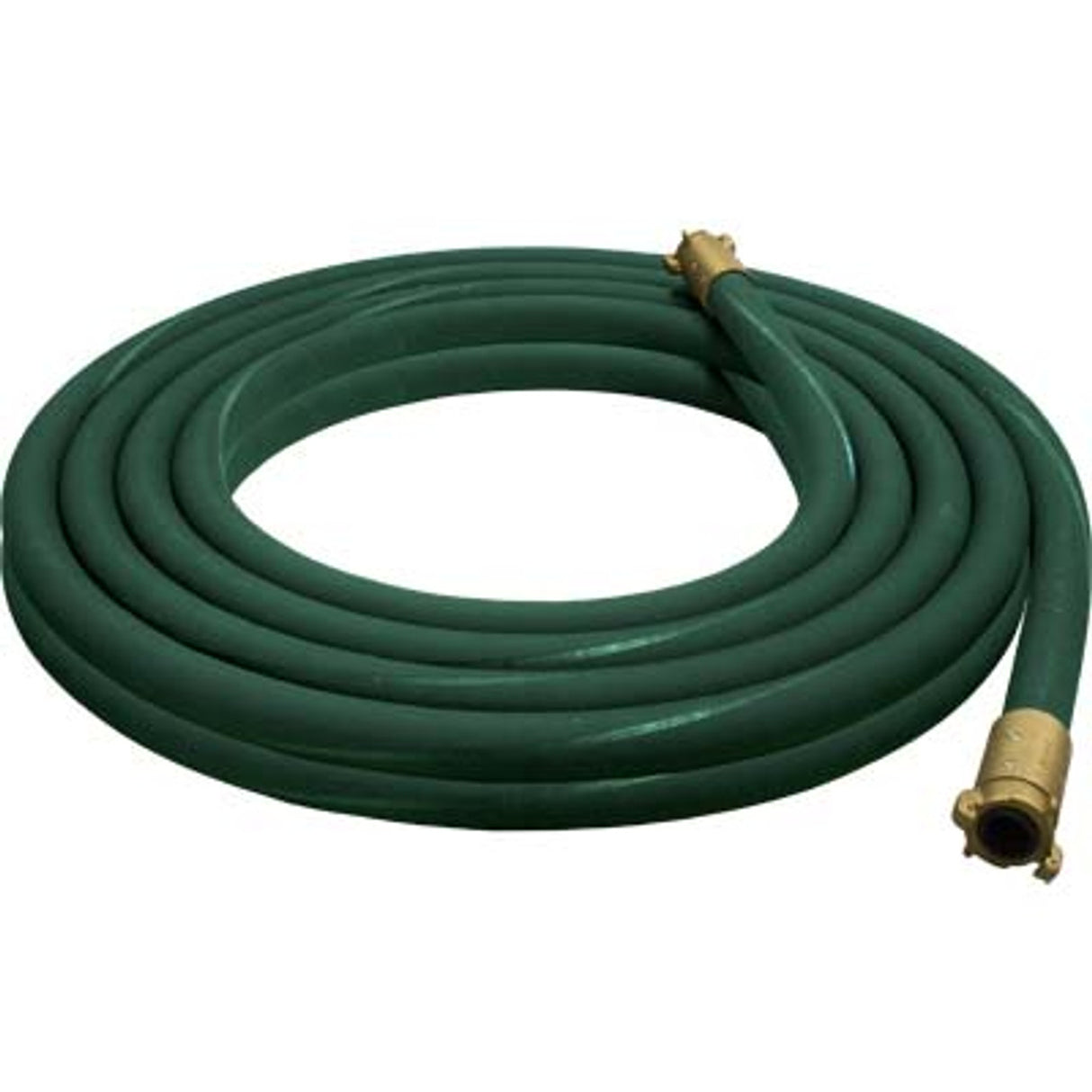 Pirate Brand - 2" Blast Hose Extension Assembly, Green, BIG GUN Full Flow w/ Brass Couplings