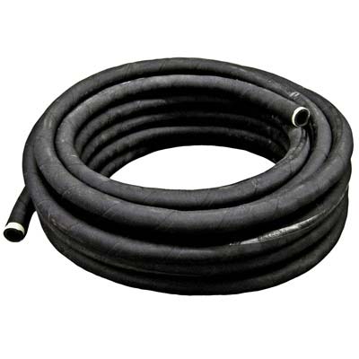 Pirate Brand 520-802 Suction Hose, Black, Nominal 5/8" ID x 1-1/16" OD