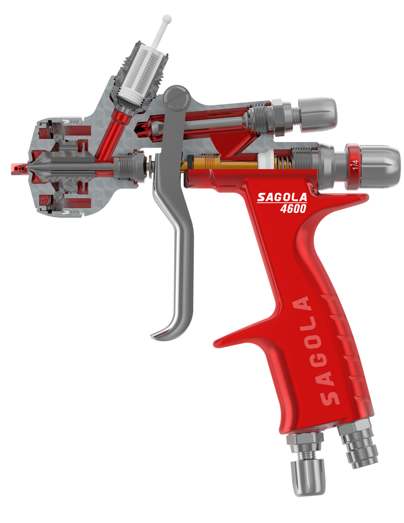 Sagola 4600 Standard Airspray Gun - Total Finishing Supplies