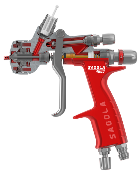 Sagola 4600 Digital Airspray Gun - Total Finishing Supplies