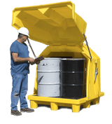UltraTech Ultra-Hard Top Spill Pallet® - P4 Gull Wing