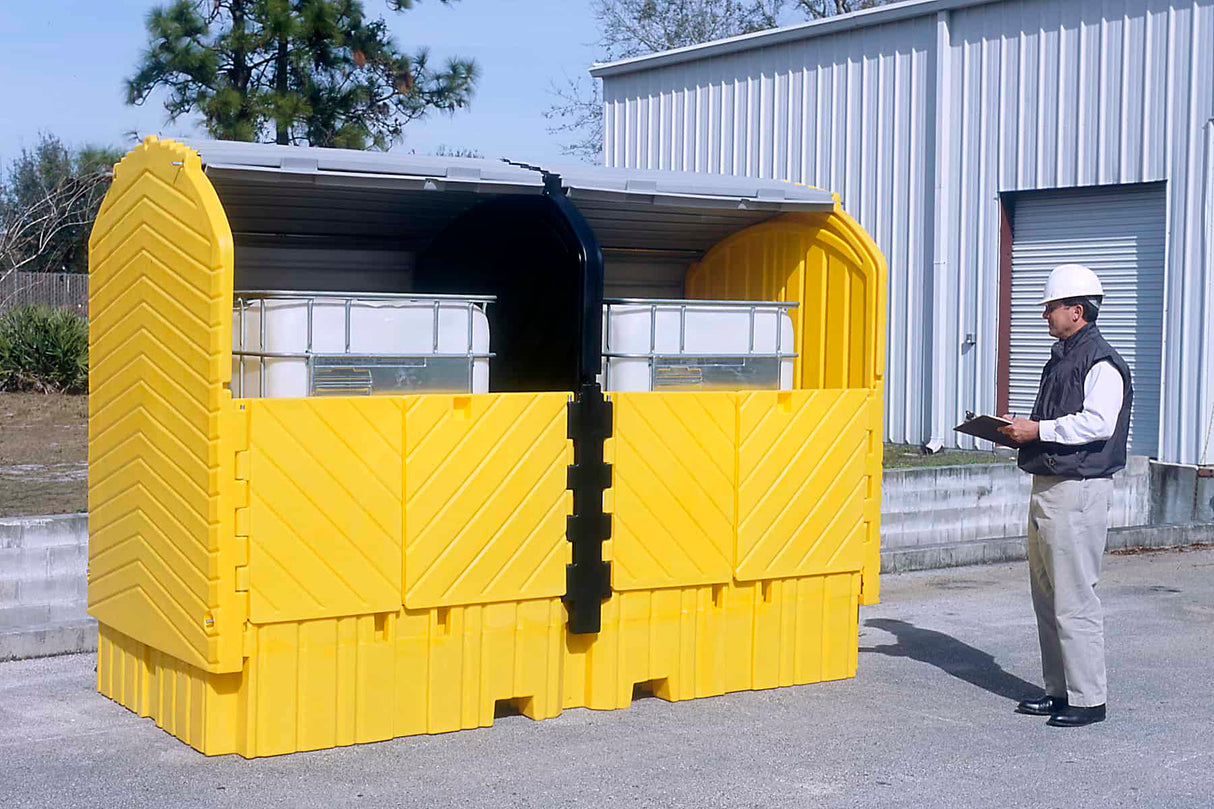 UltraTech Ultra-Twin IBC Hard Top Spill Pallet®