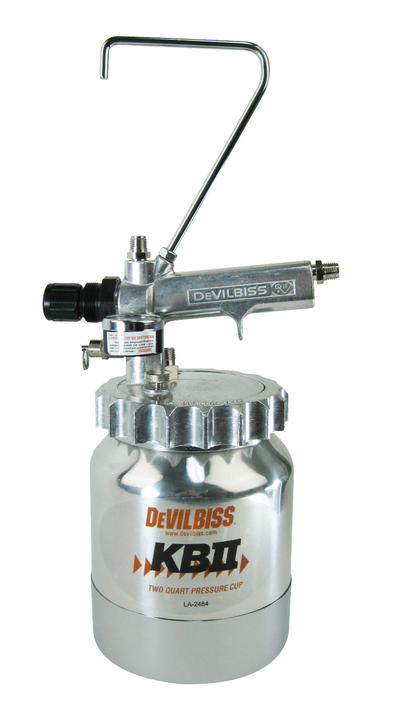 DeVilbiss KBII™ 2-quart Aluminum Pressure Cup