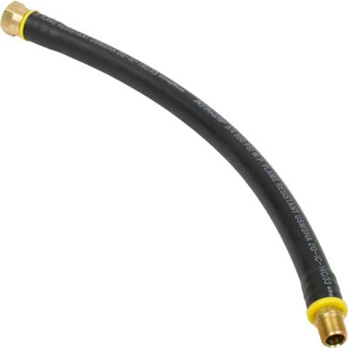 Pirate Brand - CLEMCO/ZERO, Pusher Line (Flex) Replacement, 3/4" x 19", OAL 21"