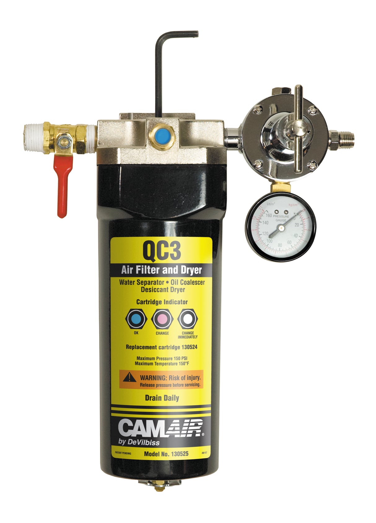 DeVilbiss CamAir Qc3 Filter And Dryer Unit 130525