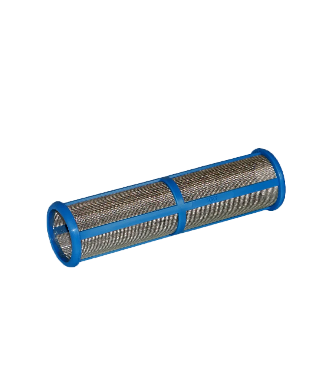 Aftermarket GRACO® 243081 Outlet Filter Element, 100 mesh, medium-length blue plastic frame (Non-OEM)
