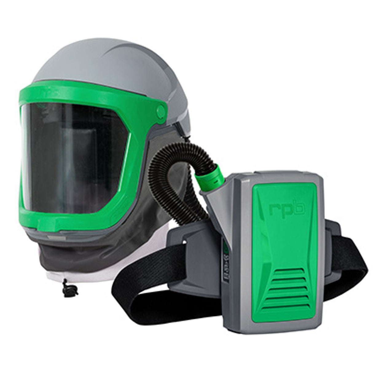 Pirate Brand - RPB®, Z-LINK® Respirator w/ Zytec Fire-Rated Face Seal, PX5 AIR PAPR Belt Mounted Powered Respirator