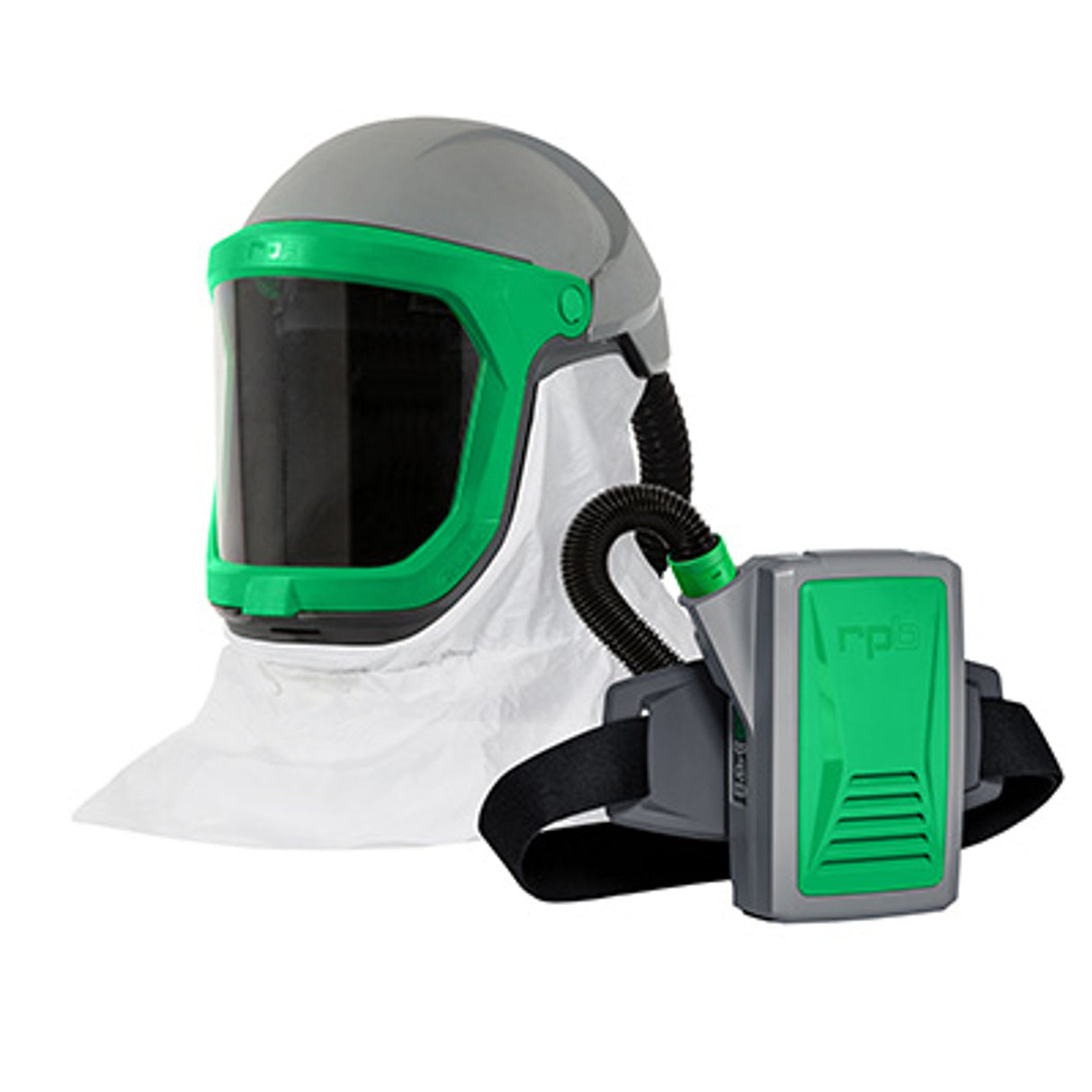 Pirate Brand - RPB®, Z-LINK® Respirator w/ Tychem SL Shoulder Cape, PX5 AIR PAPR Belt Mounted Powered Respirator