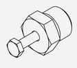 Ransburg 19850-00 Puller Disk Assembly - Total Finishing Supplies