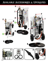 Pirate Brand - Pressure Release Blowdown Muffler Kit, Short