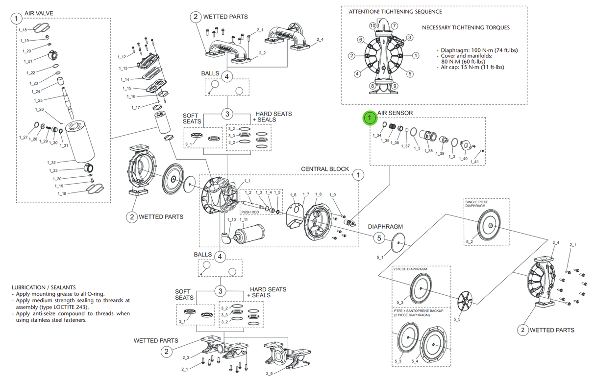 Samoa UP20R-AM-200 Air Sensor Kit
