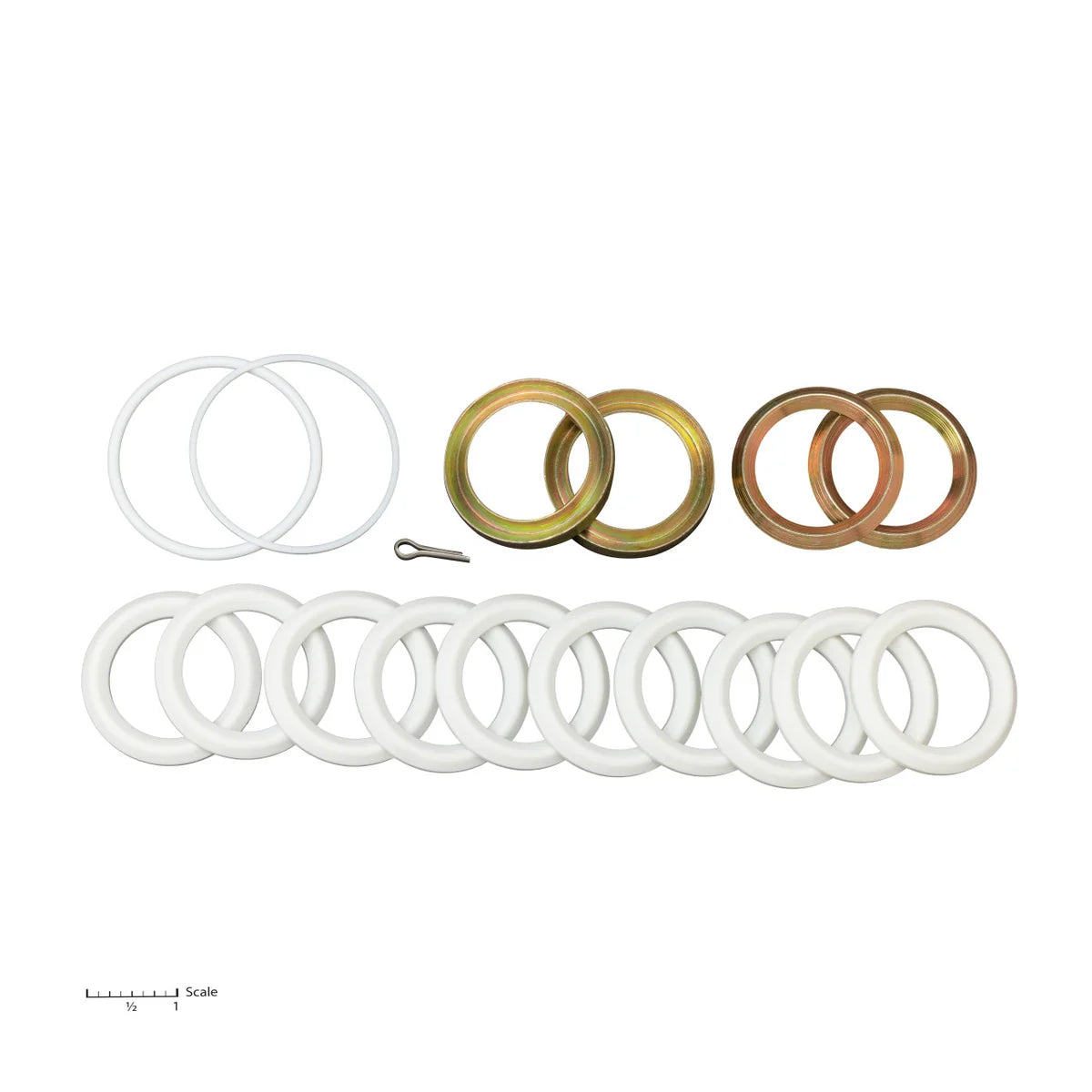 Aftermarket GRACO® 215496 Pump Repair Kit for Fluid Section, Teflon Conversion Kit (order balls separately) (Non-OEM)