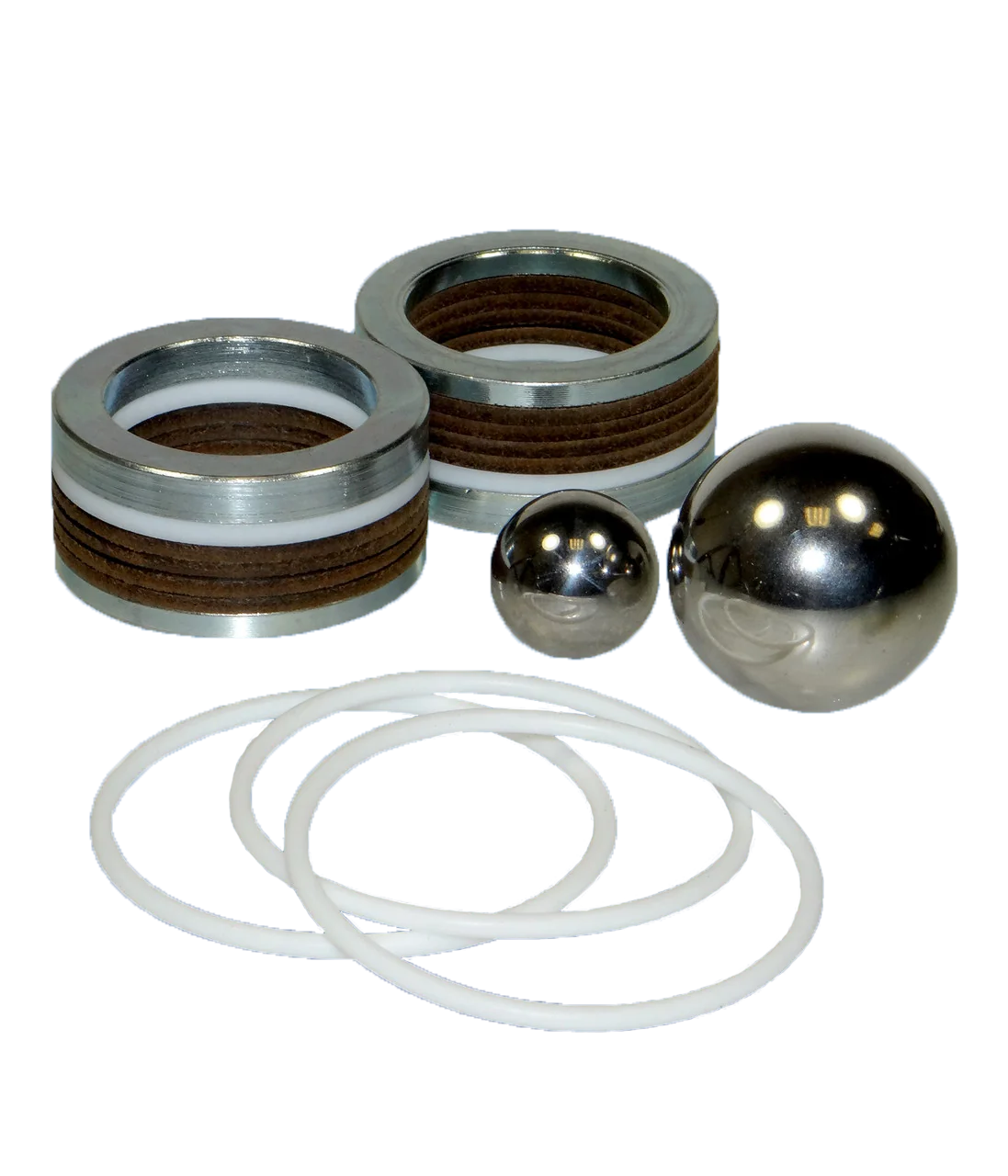 Aftermarket GRACO® 237239 Pump Repair Kit with Leather & Teflon Packings, carbon steel glands (Non-OEM)
