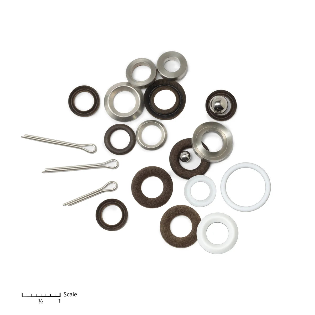 Aftermarket GRACO® 239328 Pump Repair Kit with Leather & Teflon Packings, Stainless Steel Glands (Non-OEM)