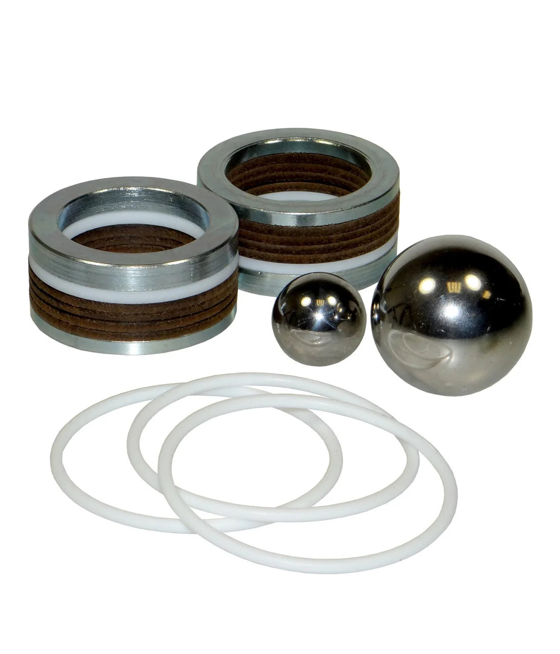 Aftermarket GRACO® 238117 Pump Repair Kit with Leather Packings & Teflon Backup & Carbide Piston Ball (Non-OEM)