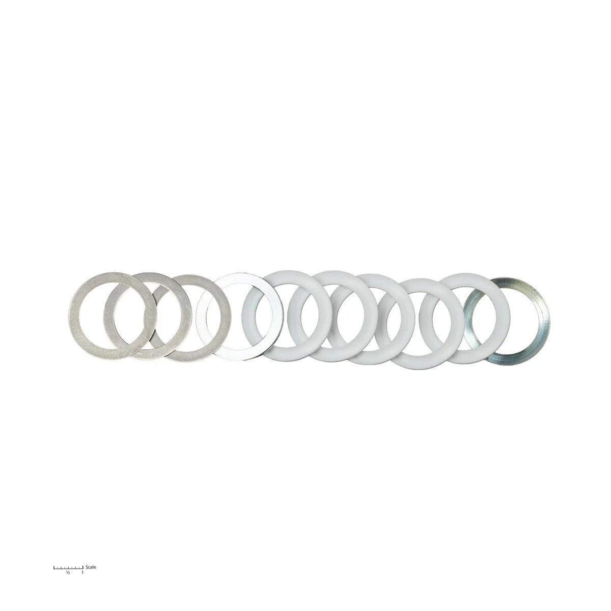 Aftermarket GRACO® 223482 Packing Set with Teflon Packings (same for upper & lower) (Non-OEM)