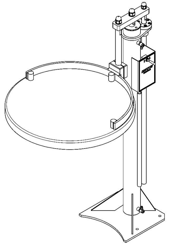 Binks 104155 Pneumatic 205L Elevator + Agitator Control