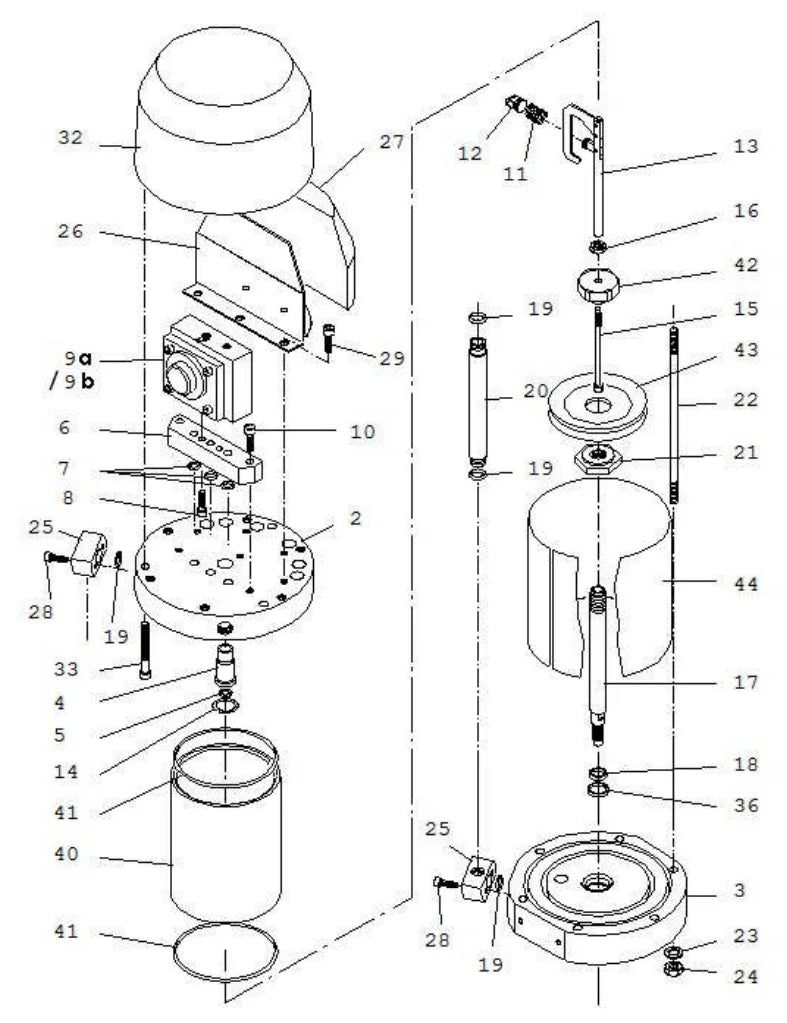 Sames® 046-180-006 Air Motor Cover