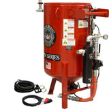 Pirate Brand, E-Series, BLAST ROOM SERIES, 6.5 cu ft., Blast Pot, STATIONARY, Pressure HOLD System, 12VDC Electric Controls
