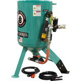 Pirate Brand, C-SERIES, 6 cu ft., Blast Pot, STATIONARY, Pressure RELEASE System, 12VDC ELECTRIC Controls w/MPV Metering Valve