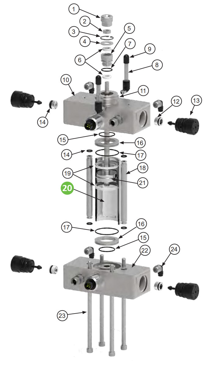 Binks 240-3018-300 Cylinder for 300cc