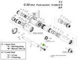 C.A. Technologies 74-123 Ball Seat - Lower