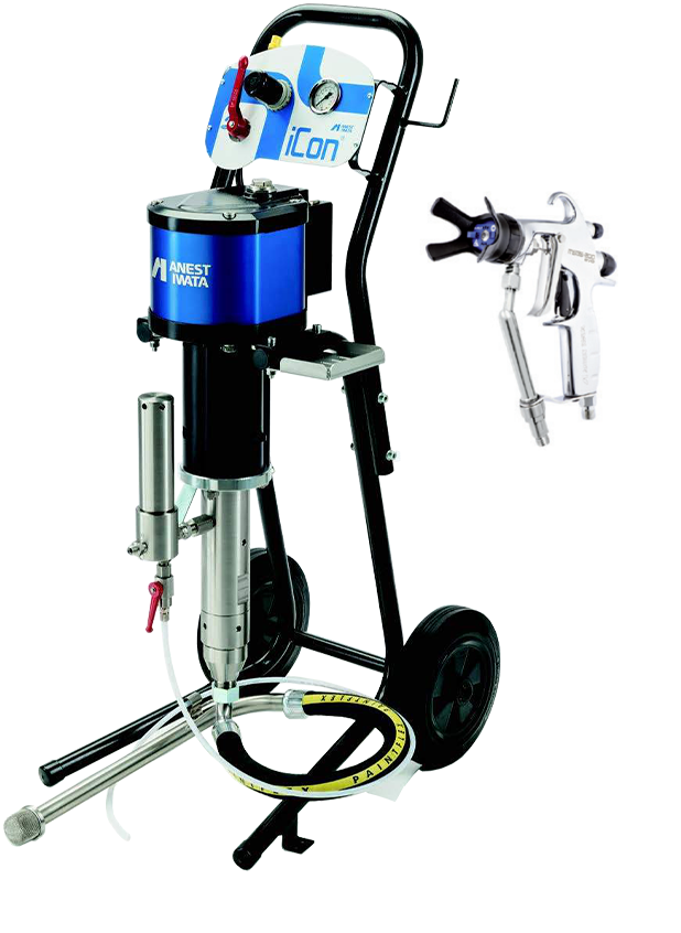 Anest Iwata 32:1 iCON Series Air-Assisted Airless Systems