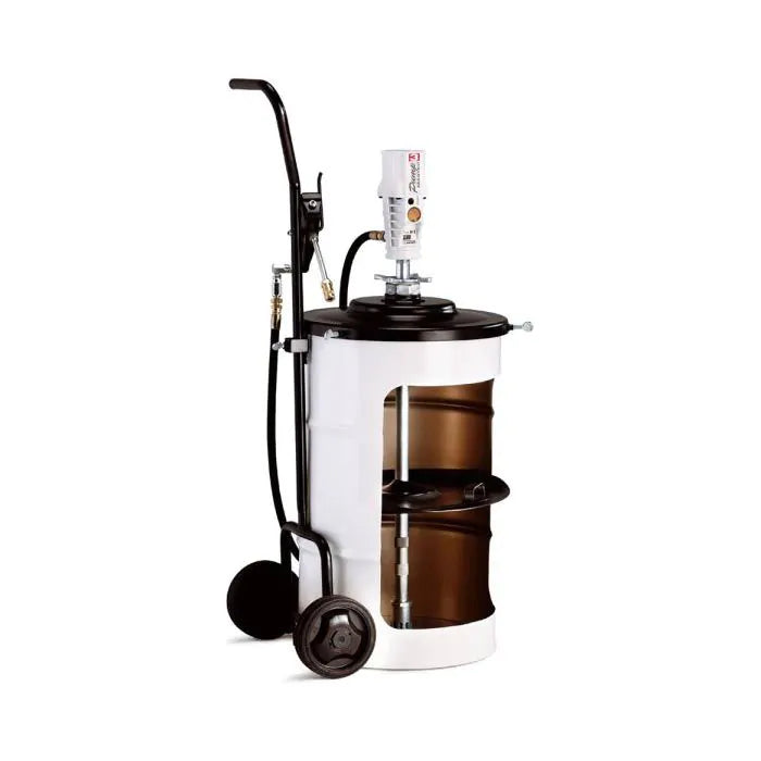 SAMSON Pumpmaster 3 - 55:1 Ratio Grease Pneumatic Pump, 120lb Drum Mobile Package