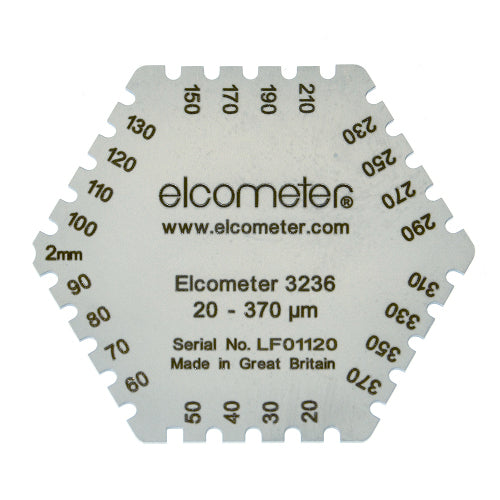 Elcometer Hexagonal Wet Film Combs - Total Finishing Supplies