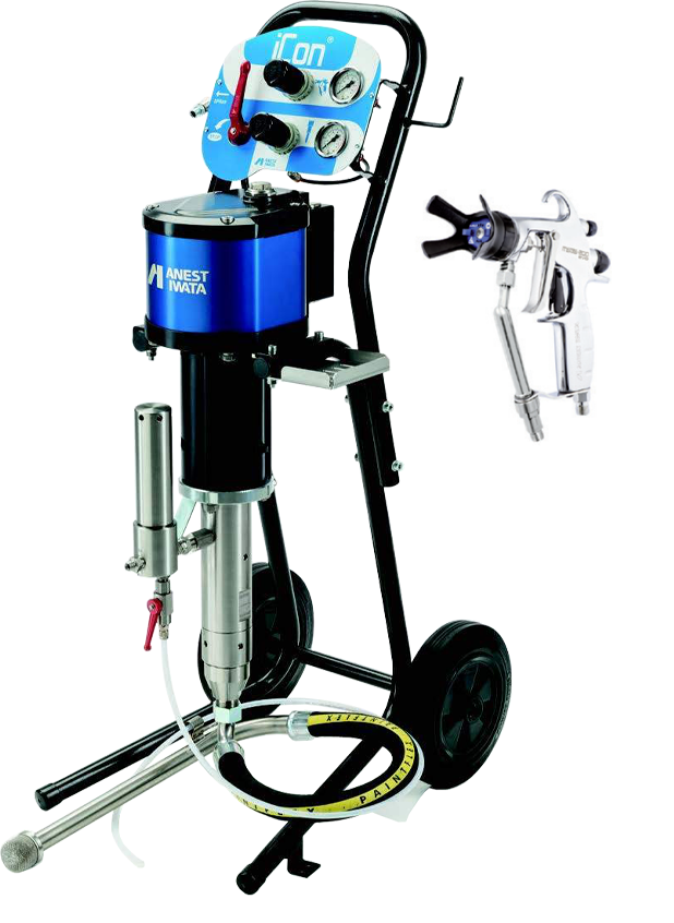 Anest Iwata 36:1 iCON Series Air-Assisted Airless Systems