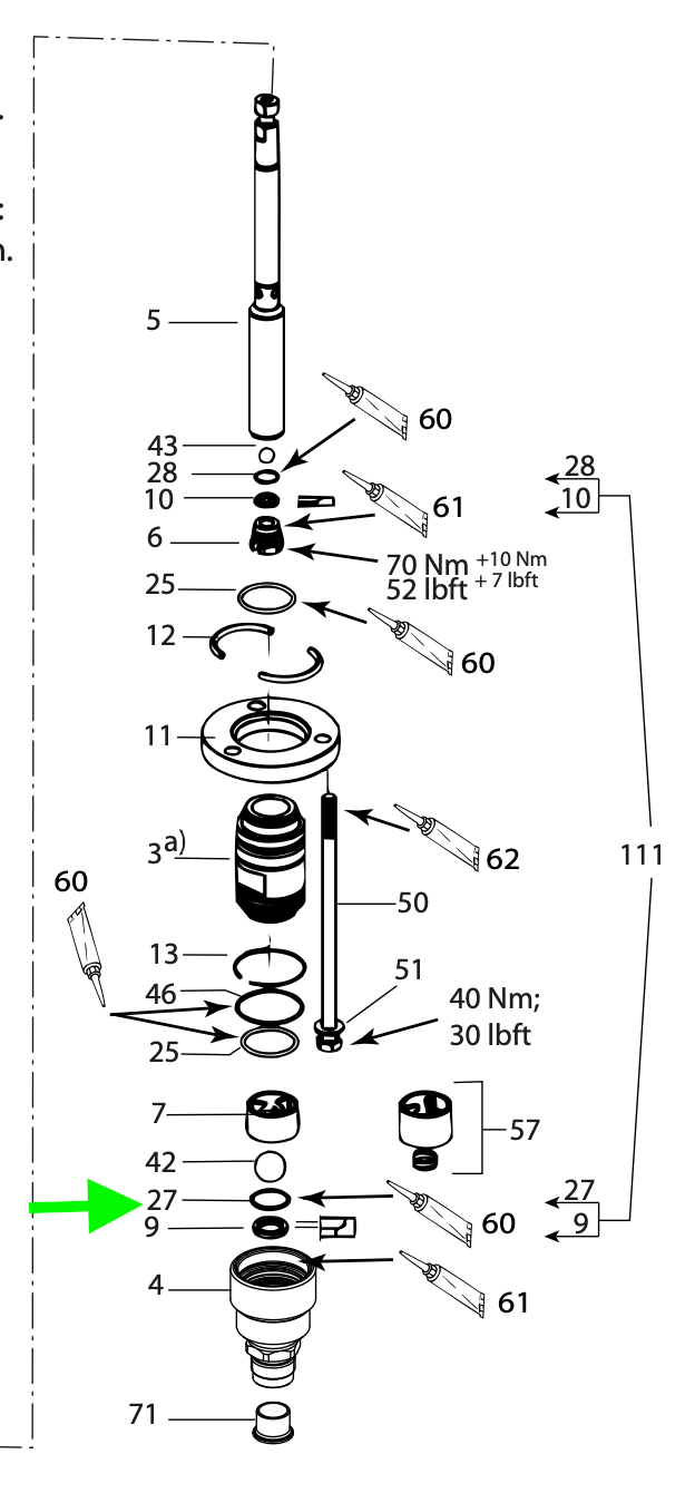 Wagner 368527 O-Ring, 40 & 70 Fluid Section