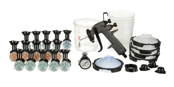 3M™ 26778 Performance Spray Gun System Starter Kit with PPS 2.0 - Total Finishing Supplies