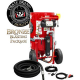 Pirate Brand, K-Series, 6.5 cu ft., BRONZE Blasting Package - Blast Pot, Portable, Pressure HOLD System, 12VDC Electric Controls w/ MPV Metering Valve