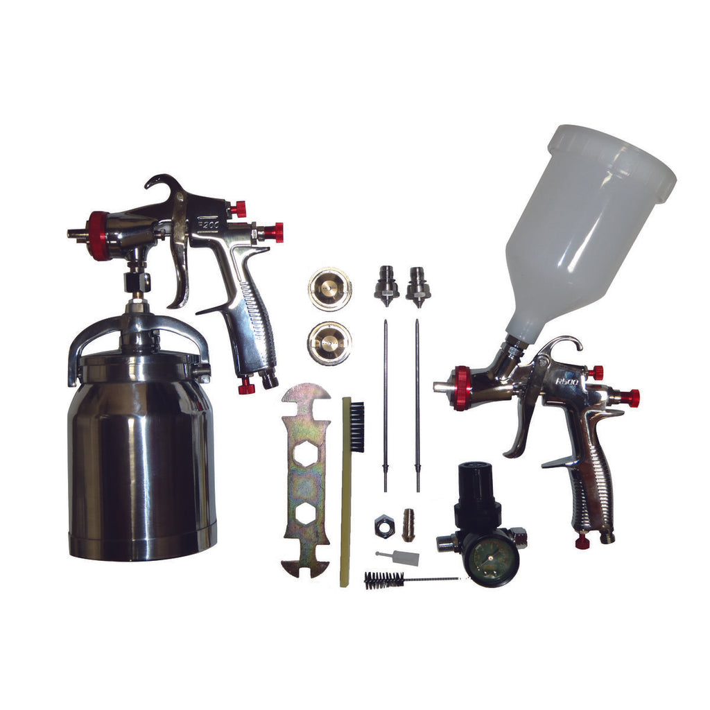 SP - 33310K LVLP Gravity Feed Spray Gun Kit - Total Finishing Supplies