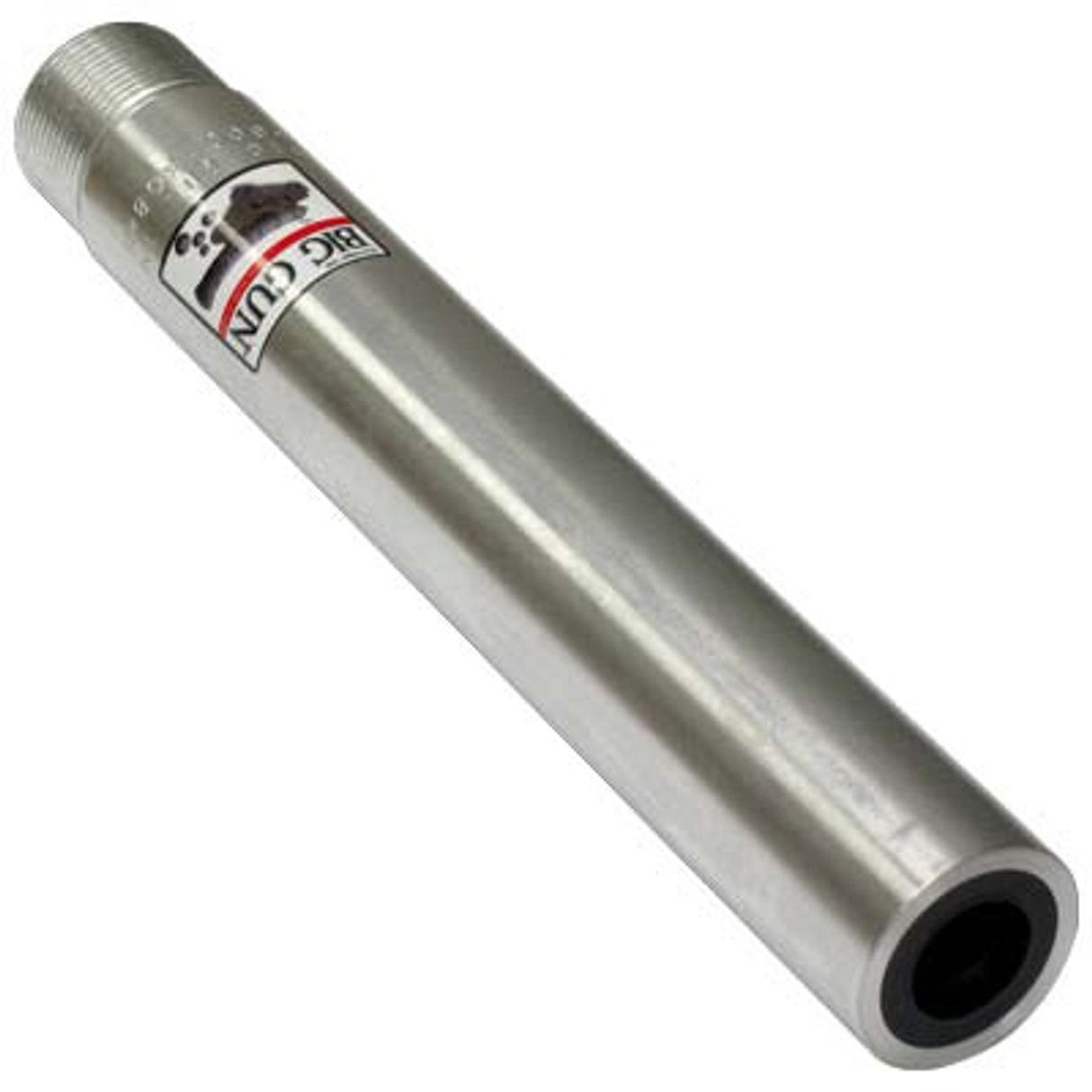 Pirate Brand - Nozzle, SiAION, Big Gun Long Venturi, 1-1/4" Entry, 1-1/4" NPSM Thread, Aluminum Jacket