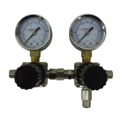 C.A. Technologies Dual Air Regulator Assembly 52-303