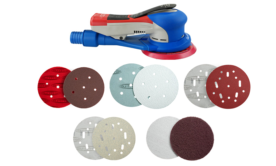 SurfPrep 5" Electric Ray ProFoam Sanding System Kits - Gen 2+