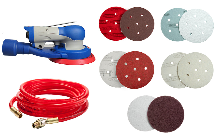 SurfPrep 5" Trident Air ProFoam Sanding System Kits