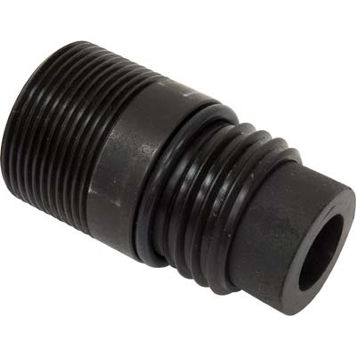 Pirate Brand - PK Lindsay Style, Hardened Inlet Assembly, 1-1/4" NPSM, Black Oxide Finish, Big Gun Shutoff Valve (Includes #4 & 5)