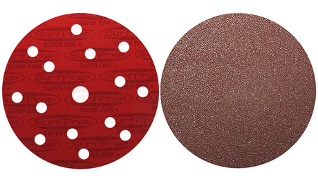 6" x 1/2" SurfPrep ProFoam Discs - (New Premium Pre-Stressed Grain) Box of 25 - Total Finishing Supplies