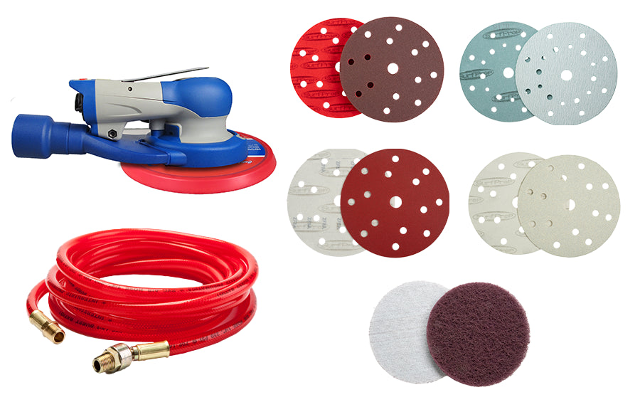 SurfPrep 6" Trident Air ProFoam Sanding System Kits