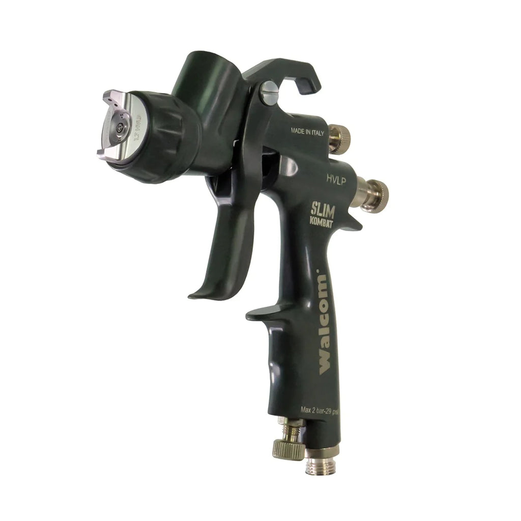 Walcom Kevlar Slim Kombat HVLP Gravity Spray Gun - Total Finishing Supplies