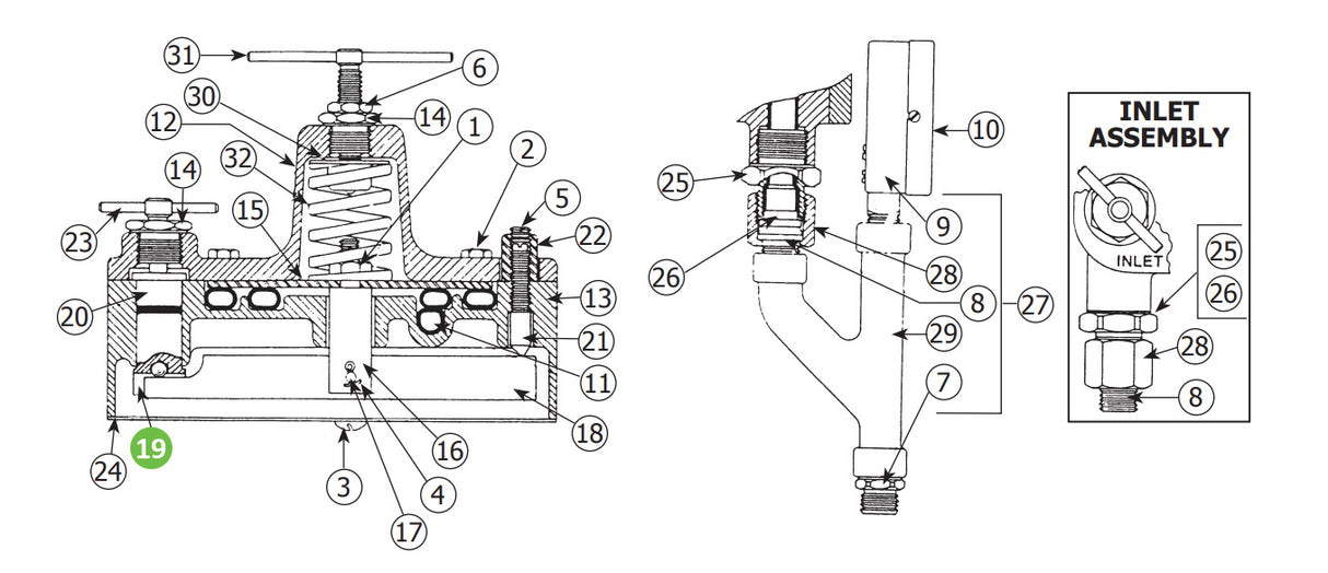Binks 84-208 Valve Gate Assembly