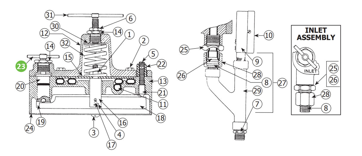 Binks 84-213 Bypass Wing Screw