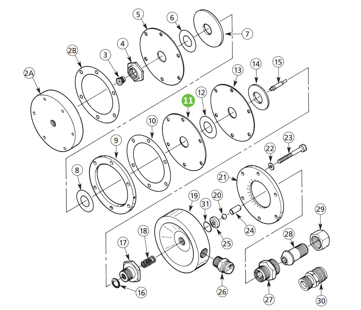 Binks 84-329 Diaphragm