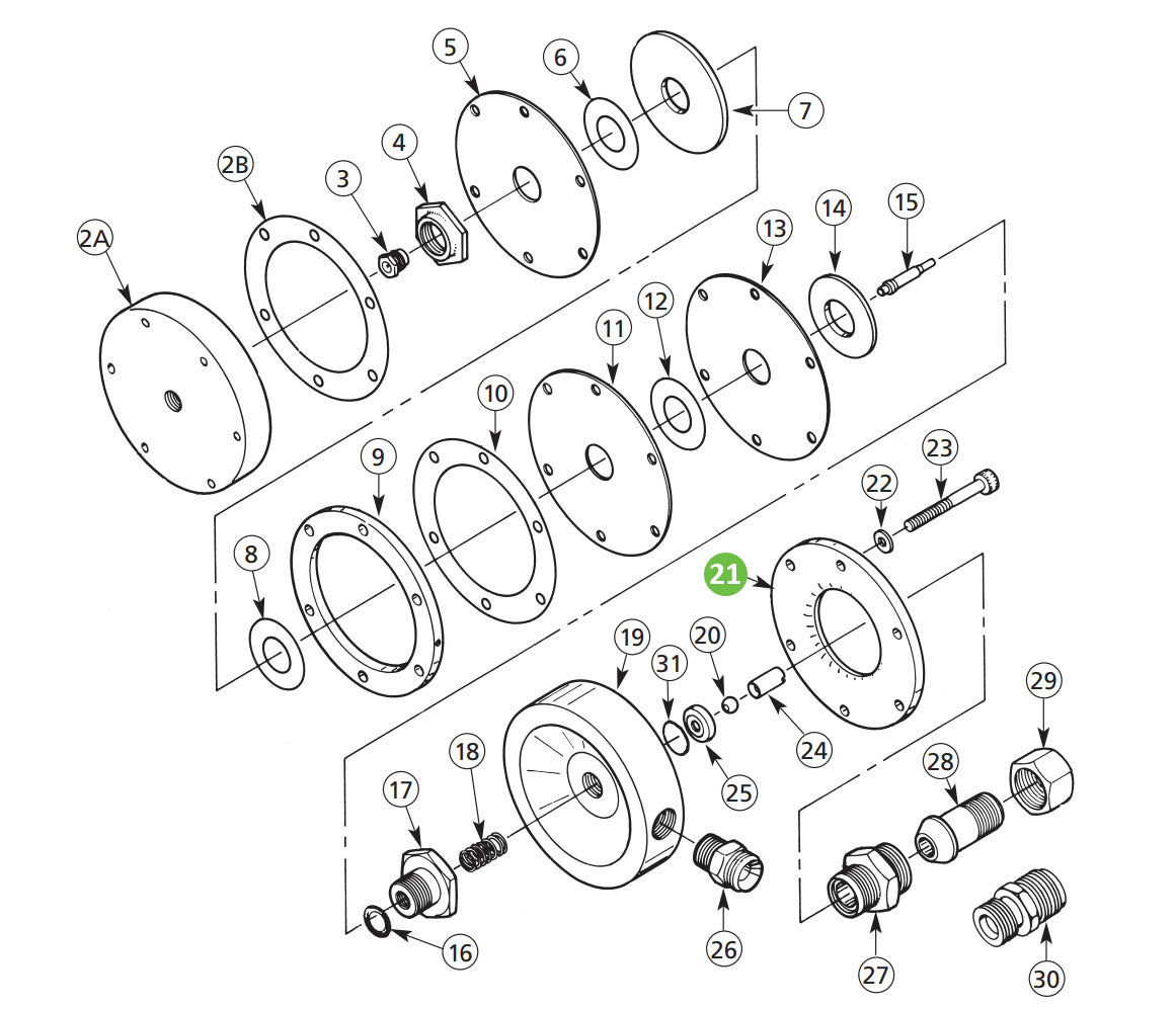Binks 84-493 Flange