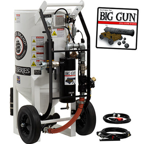 Pirate Brand, S-Series - BIG GUN™, 6.5 cu ft. - Blast Pot, Portable, Pressure HOLD System, 12VDC Electric Controls
