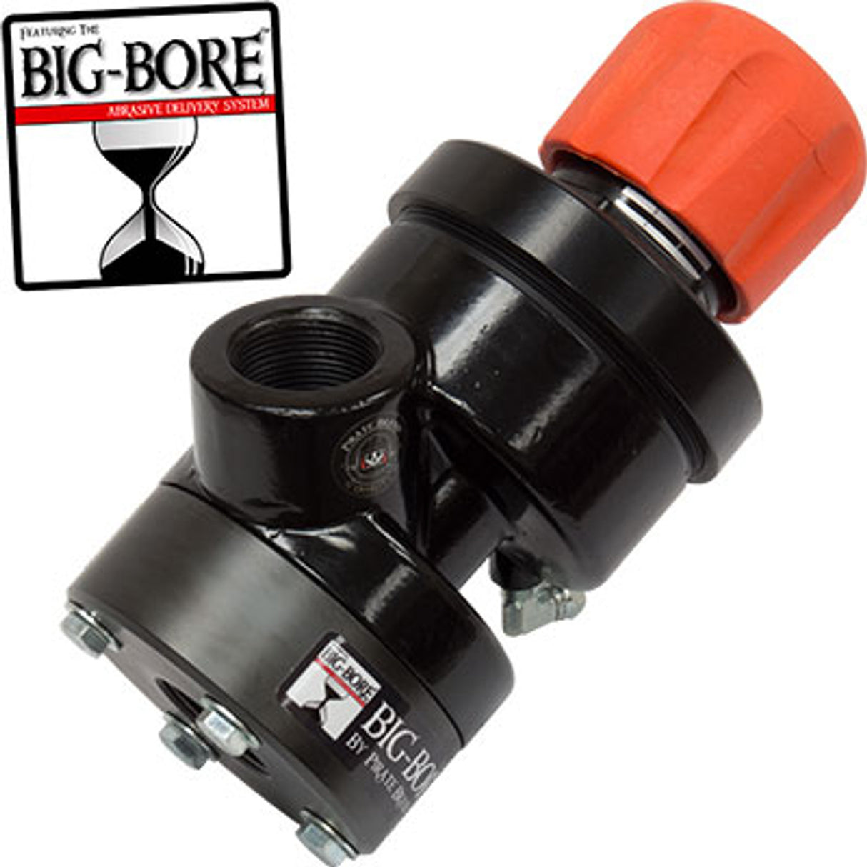 Pirate Brand - APV BIG-BORE™ Metering Valve w/Tungsten Carbide Sleeve (Pipe Nipple Not Included)