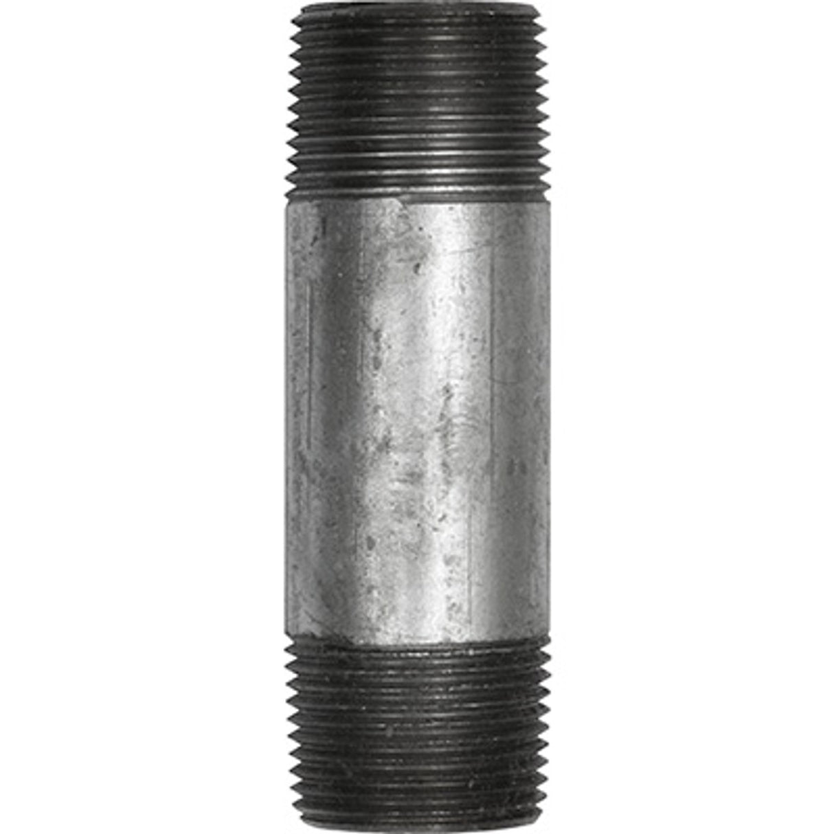 Pirate Brand - Schmidt Mfg Style, Nipple, TBE, Galvanized, 1" x 4"
