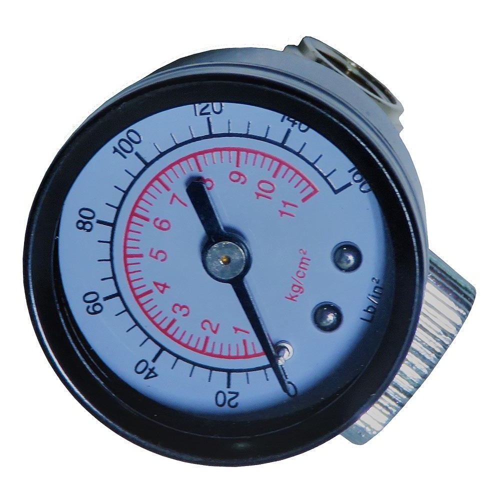 Air Metering Valve Regulator & Gauge For Spray Guns (0-160 psi) - Total Finishing Supplies